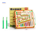 MagnoMaze Spiel – Großes magnetisches Perlen-Labyrinth aus Holz. Entdecken Sie jetzt unser pädagogisches Spielzeug!