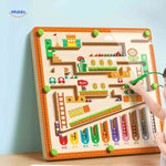 MagnoMaze Holz-Magnet-Labyrinth für Kinder – Entwicklungsfähiges Spielzeug | www.middo.de