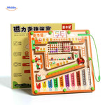 MagnoMaze Spiel aus Holz – Magnetisches Labyrinth für Kinder, fördert logisches Denken. Jetzt entdecken auf www.middo.de!