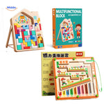 MagnoMaze Spiel aus Holz – Tetris-Blöcke für eine lehrreiche Puzzle-Erfahrung für Kinder | www.middo.de