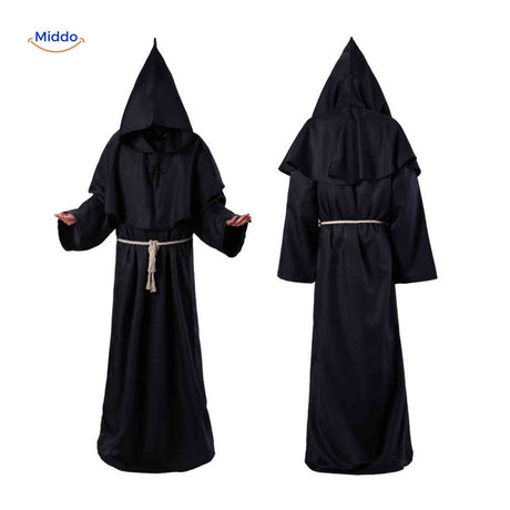 Monk Kostüm für Halloween – Dunkle Kirche