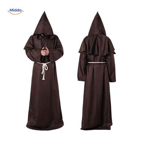 Monkara Kostüm – Mittelalterlicher Mönch für Halloween - www.middo.de