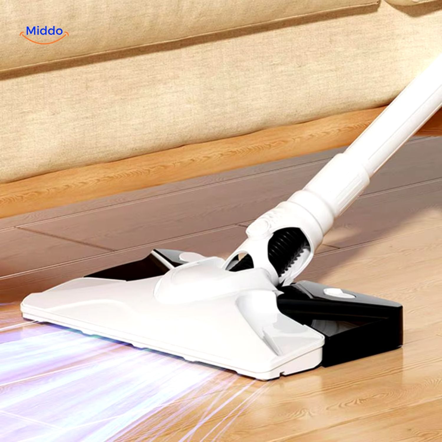 MopVac Pro blau Licht saugen und sterilisieren Böden www.middo.de