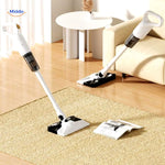 MopVac Pro kabelloser Staubsauger mit Licht und Sterilisation www.middo.nl