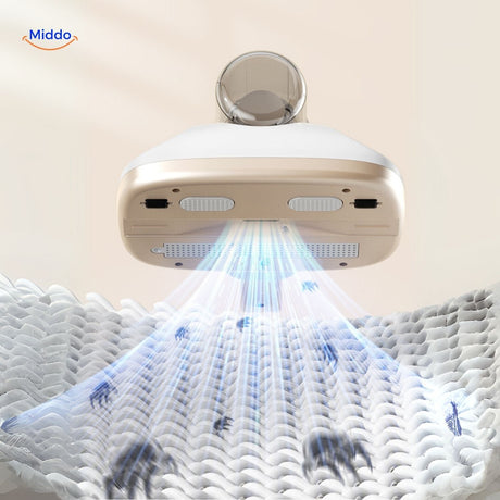 MopVac Pro kabelloser Staubsauger zur Entfernung von Staub und Milben www.middo.de