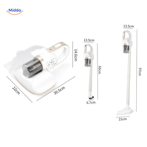 MopVac Pro Handstaubsauger mit großem Ladegerät www.middo.de