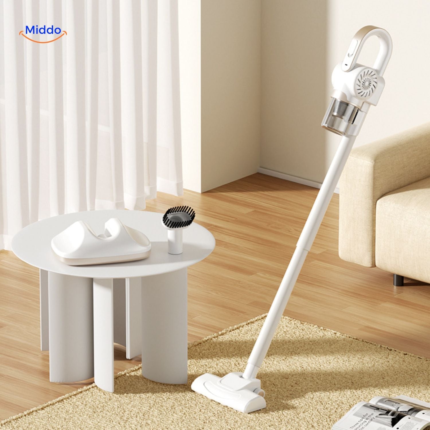 MopVac Pro Handstaubsauger für saubere Stoffe und Böden www.middo.de