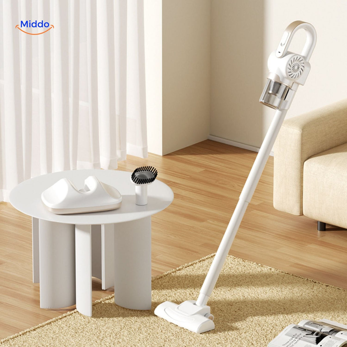 MopVac Pro Handstaubsauger für saubere Stoffe und Böden www.middo.de