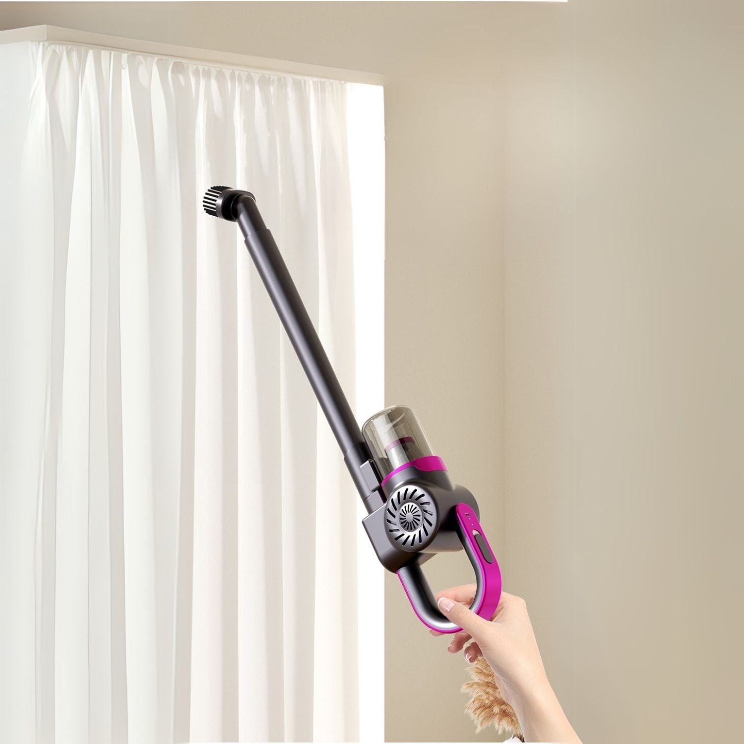 MopVac Pro Handstaubsauger für saubere Vorhänge www.middo.nl