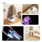 MopVac Pro aufladen mit Lichtfunktion für schnelle Reinigung www.middo.de