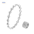 Morphix Ring aus Silber mit klaren Strasssteinen – kaufen Sie jetzt auf www.middo.de!