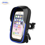 MotoGrip Halterung Smartphone-Hülle mit blauer Ausführung