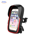 MotoGrip Halterung Smartphone Hülle mit roter Ausstattung