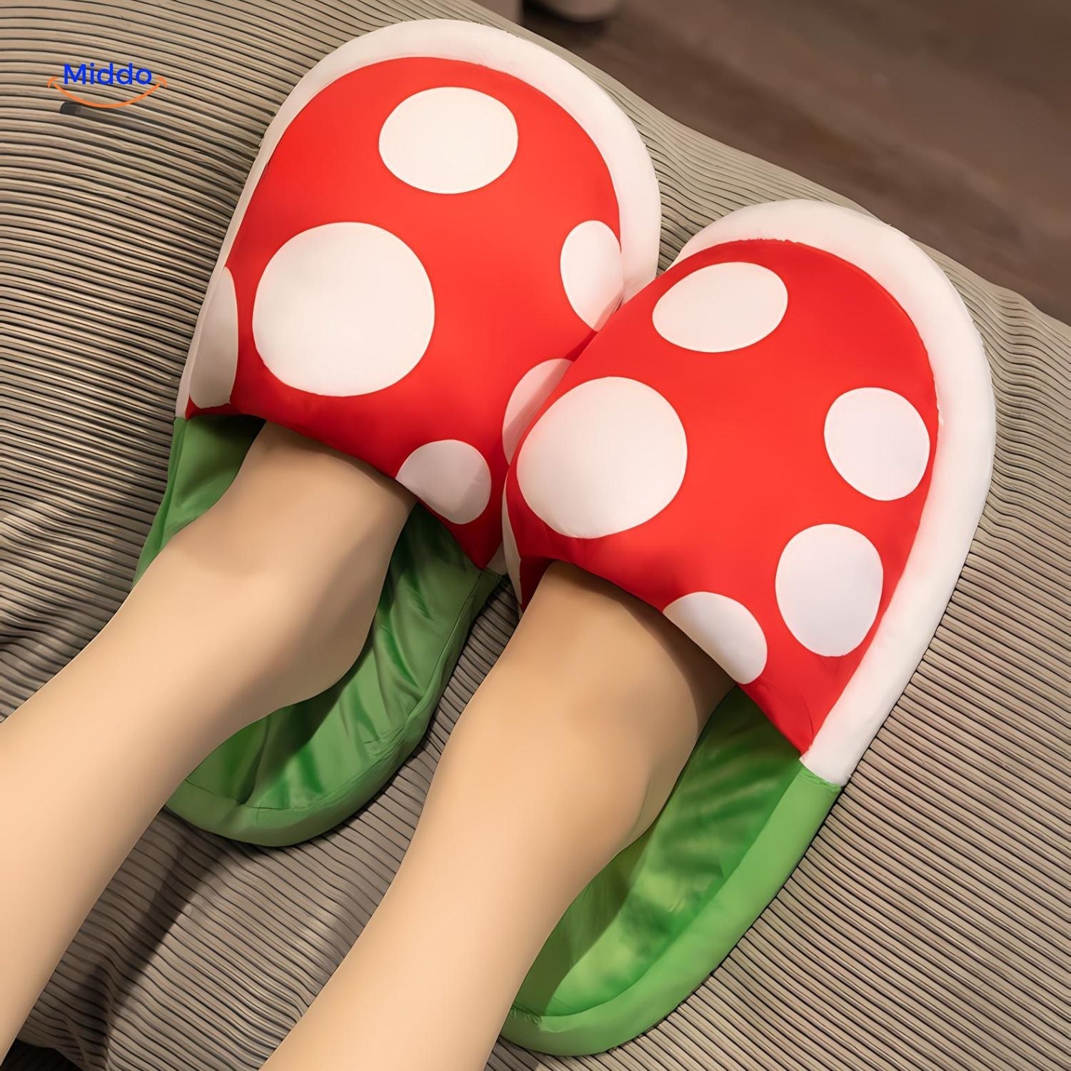 MushroomSlippers™ - Atmungsaktive Baumwollschuhe