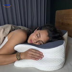 NeckRest Kissen 3D Darstellung der Abmessungen www.middo.de