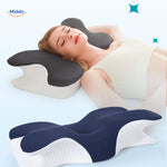 NeckRest Kissen mit Frau in liegender Position www.middo.de