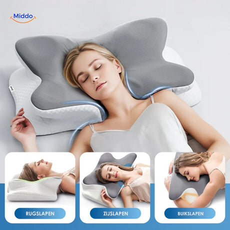 NeckRest Kissen für komfortable Unterstützung www.middo.de