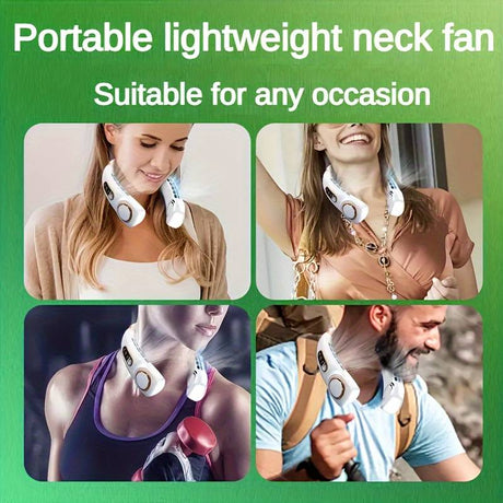 Leichtgewicht rosa Nackenventilator 2.0 PRO, perfekt für unterwegs