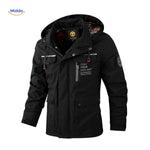 NordGuard isolierte Herren-Winterjacke mit Kapuze und Reißverschlusstaschen