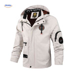 NordGuard wasserabweisende Herren-Winterjacke mit Kapuze und Reißverschlusstaschen