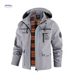 NordGuard wasserdichte Herrenjacke mit Kapuze und Brusttasche