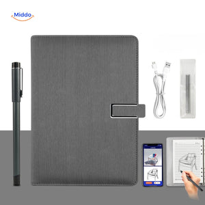 NoteSync Smart Pen luxuriöses Notizbuch mit digitalem Stift www.middo.de