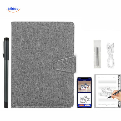 NoteSync Smart Pen – Intelligente Schreibmappe mit App-Anbindung | www.middo.de