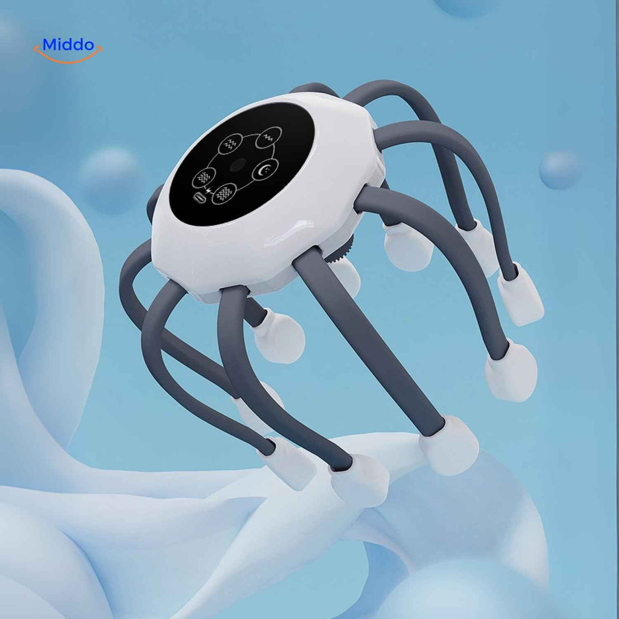 OctoRelax Massager – Elektrische Kopfmassage mit Bedienfeld Verwöhnen Sie sich mit der OctoRelax Massager, die Ihnen eine entspannende und revitalisierende Kopfmassage bietet. Das benutzerfreundliche Bedienfeld ermöglicht eine individuelle Anpassung der Massageintensität. Gönnen Sie sich eine Auszeit vom Alltag und genießen Sie das wohltuende Erlebnis. Besuchen Sie uns auf und entdecken Sie die Vorteile!
