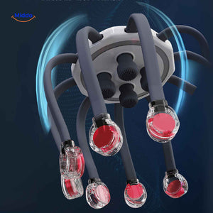 OctoRelax Massager – Kopfmassage mit transparenten Massageköpfen | www.middo.de