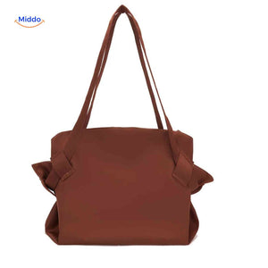 AllesTasche Leder-Shopper mit zwei Henkeln