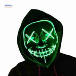 PhantomGlow Maske grün LED-Maske Modell www.middo.de