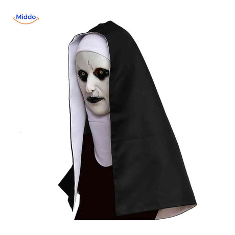 Phantora Nun Maske – für ein erschreckendes Halloween-Outfit | www.middo.de