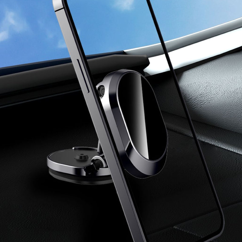 Telefon in PhoneMagnetic Halterung auf Armaturenbrett
