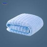 PineappleGrid Badetuch leichte blaue hügelige Handtuch www.middo.nl