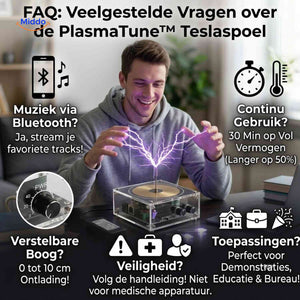 PlasmaTune™ Teslaspule, Produktansicht 14