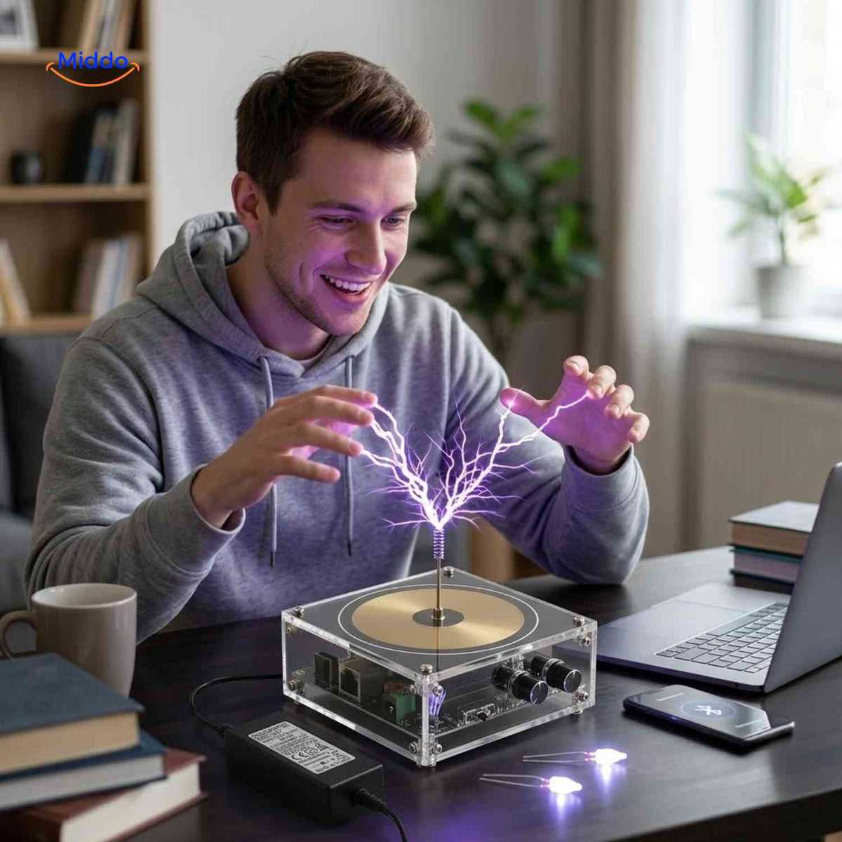 PlasmaTune™ Teslaspule, Produktansicht 03