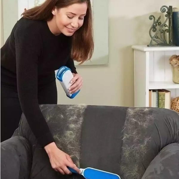 Fusselrolle mit selbstreinigendem Boden und Aufbewahrungsmöglichkeit