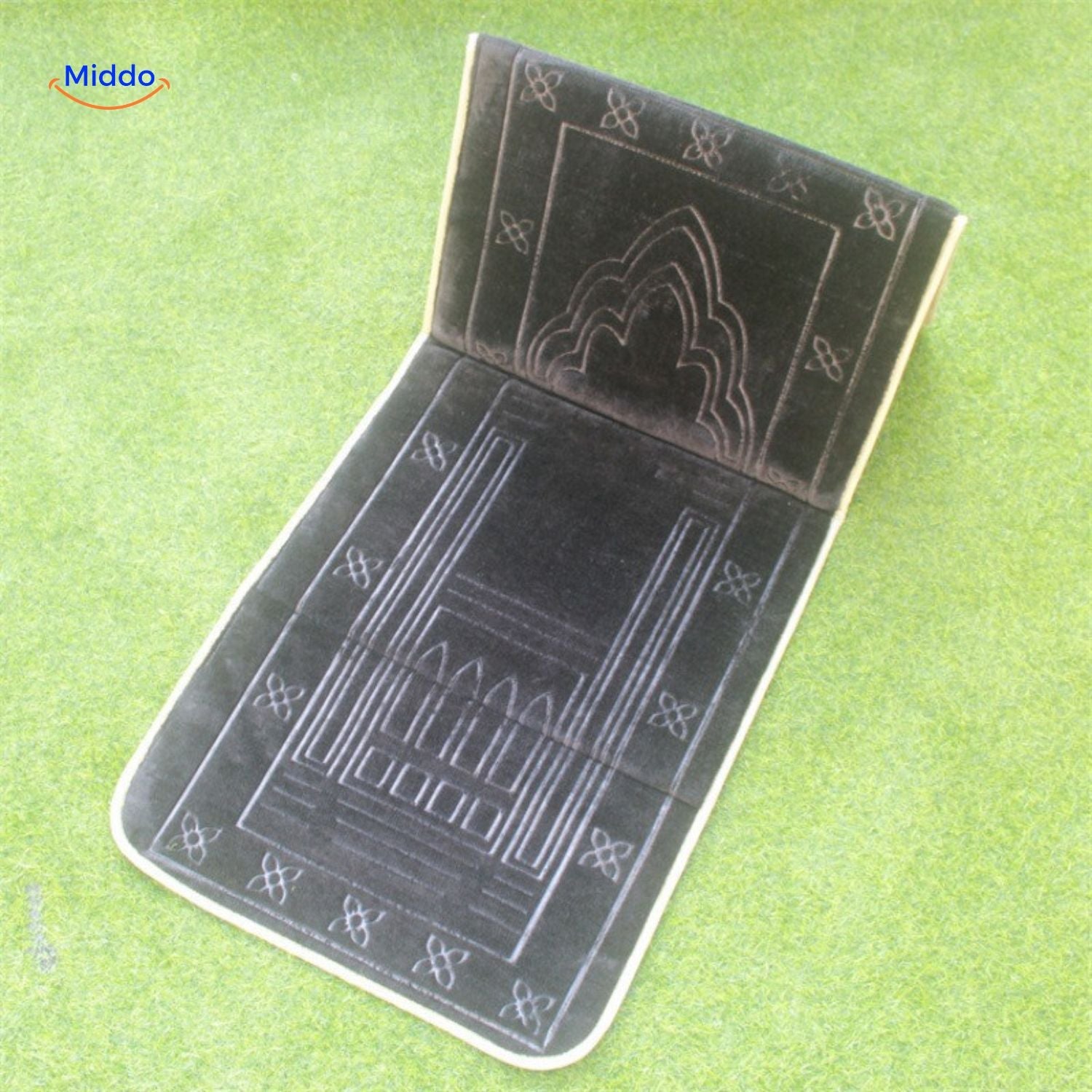 PrayMate Fold Bidjar Teppich Dunkelgrau www.middo.de