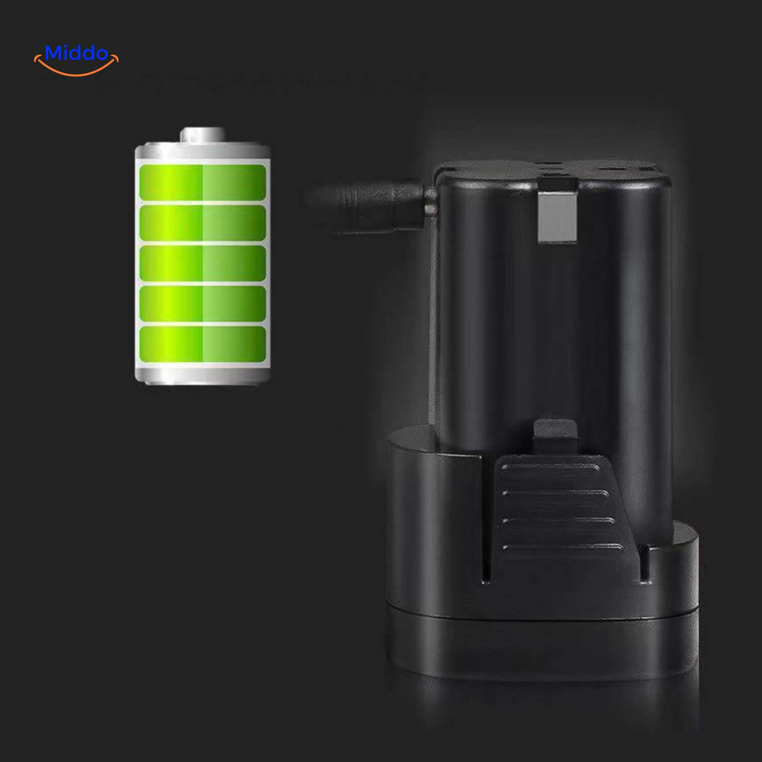 PrintPro Ink wiederaufladbare Batterie www.middo.nl