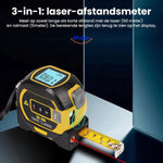 ProMeasure 3-in-1 Digitale Laser-Distanzmesser - 60m Reichweite - www.middo.nl