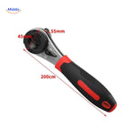 ProTool 6 in 1 Ratschenschlüssel mit detaillierten Abmessungen für präzise Arbeiten www.middo.de