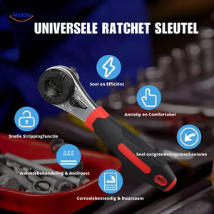 ProTool 6 in 1 Ratschenwerkzeug mit Multi-Head-Optionen