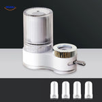 PureFlow Wasserhahn blau mit transparentem Design www.middo.de