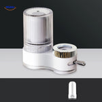 PureFlow Wasserhahn transparent mit chromatischen Teilen www.middo.de