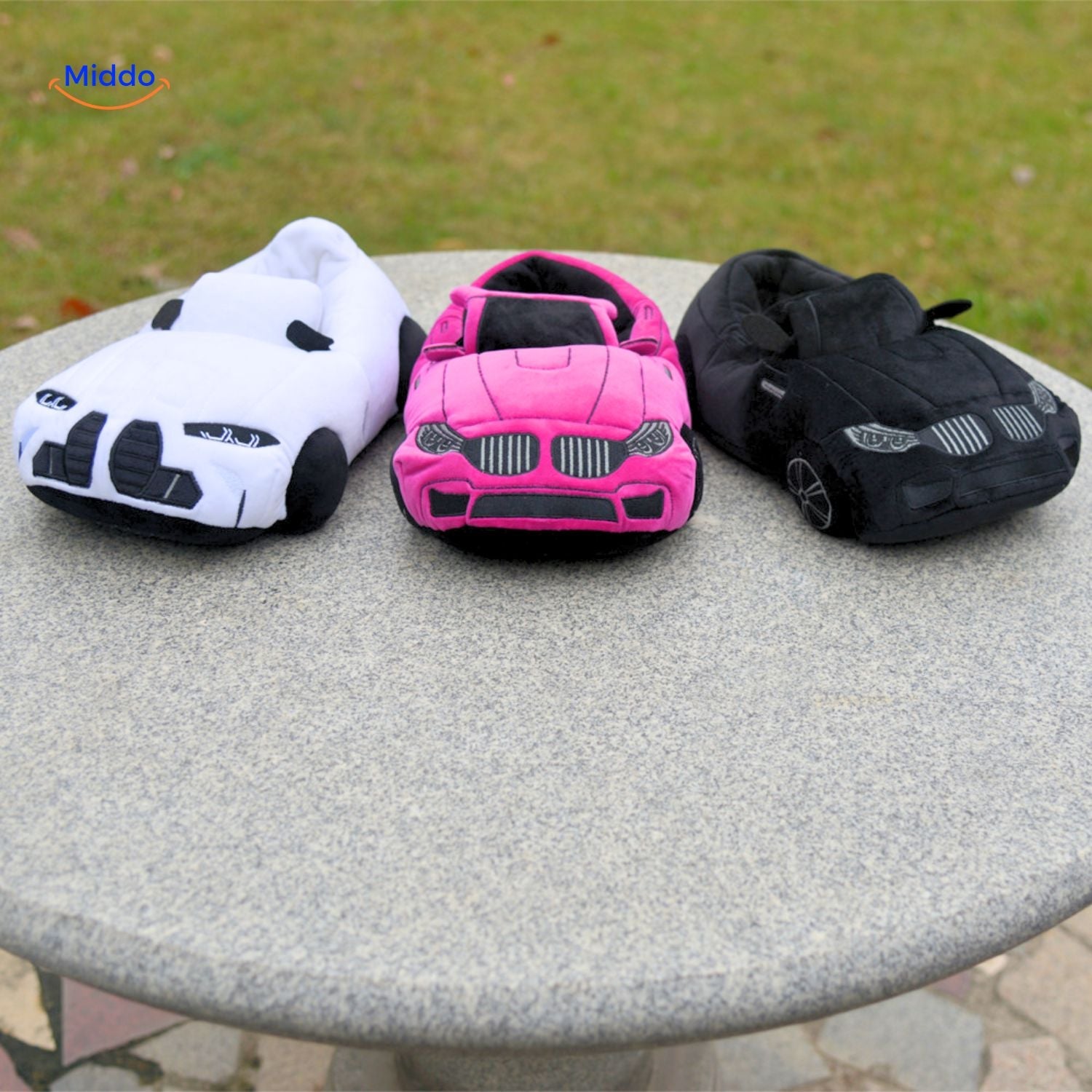 RaceGlide Hausschuhe pink Auto Schuhe für Zuhause