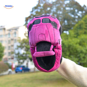 RaceGlide Slippers schwarze Autoschuhe für zu Hause