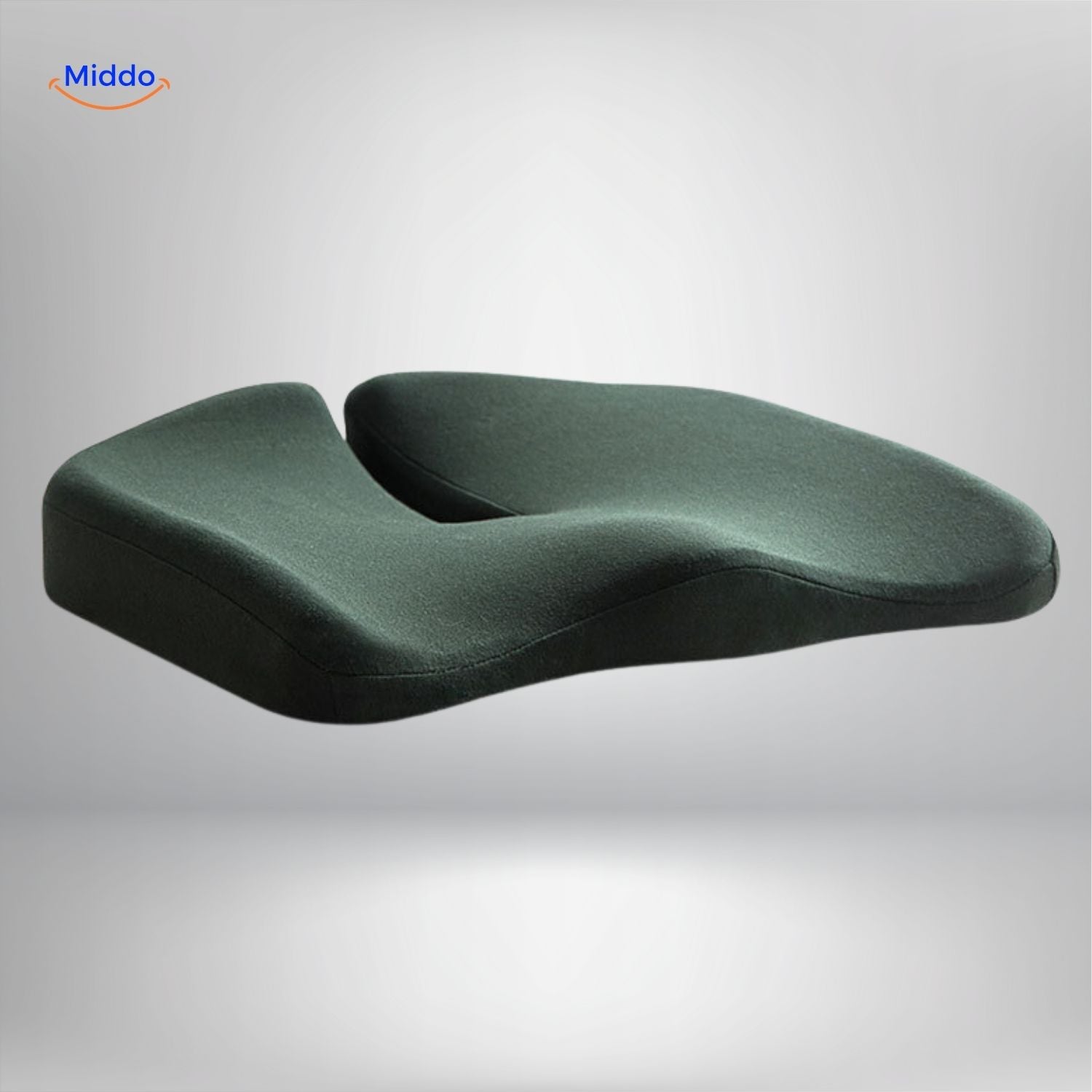 RelaxButt Sitzkissen in dunkler Farbe für stilvollen Komfort www.middo.de
