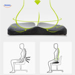 RelaxButt Sitzkissen für gute Haltung und Lendenunterstützung www.middo.de