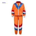 RetroVibe Set Damen Trainingsanzug Rückseite sportlich Design www.middo.de
