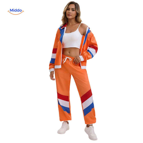 RetroVibe Set Damen Trainingsanzug casual comfort set www.middo.de